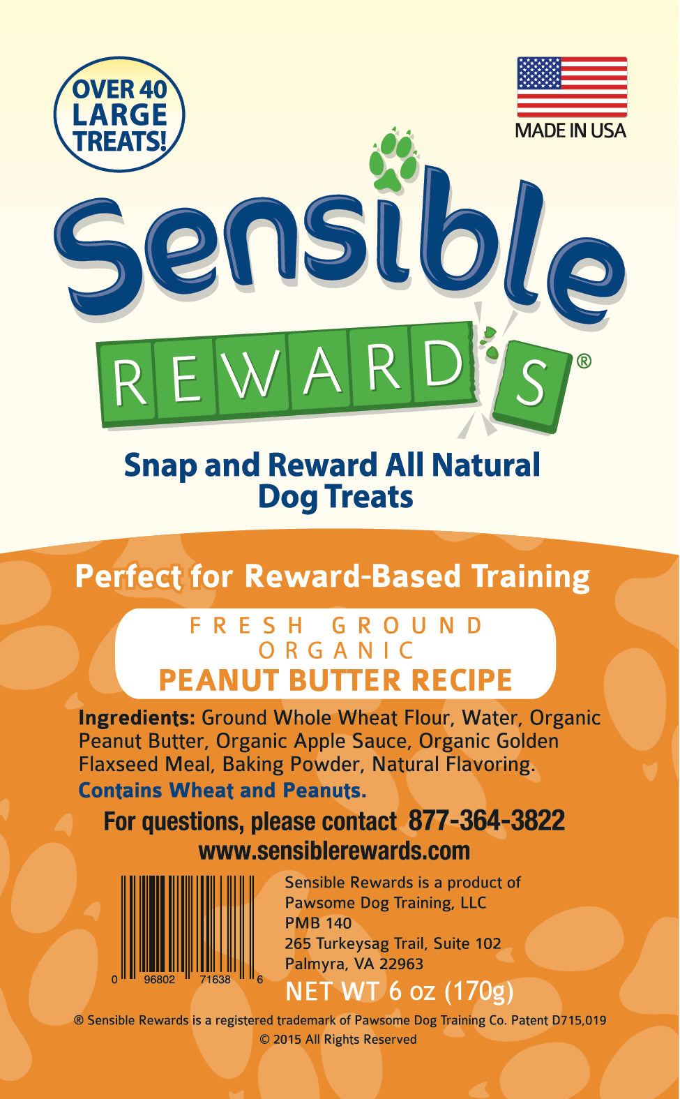 Fresh Ground Organic Peanut Butter Recipe 6 ounce (170g)